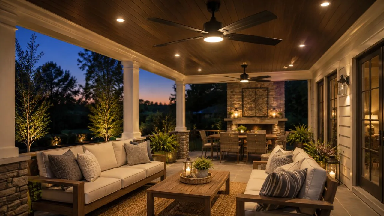 Best Outdoor Ceiling Fans with Lights