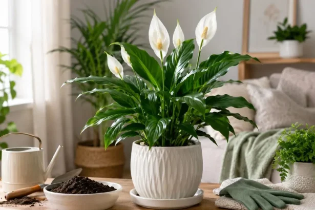 Caring for Peace Lily Plants A Complete Indoor Guide