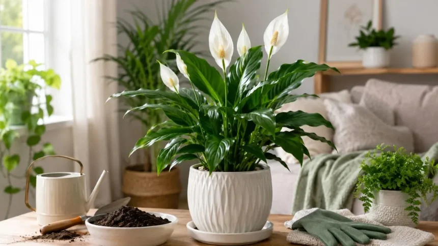 Caring for Peace Lily Plants A Complete Indoor Guide