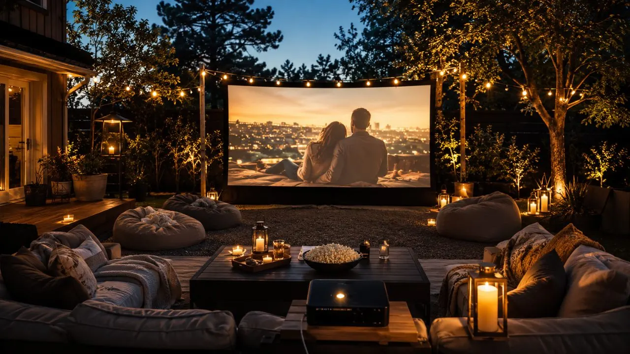 How to Create an Outdoor Movie Theater