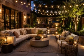 How to Light an Outdoor Living Space