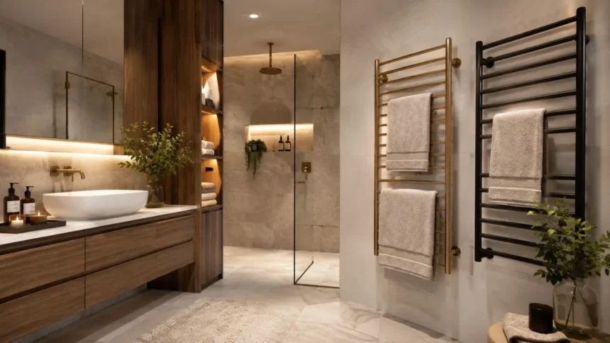 Towel Rail Ideas Stylish Designs for Every Bathroom