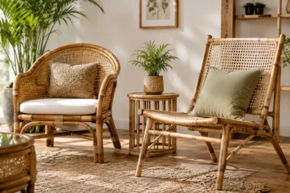 Bamboo and Cane Chairs Stylish Ideas for Every Home