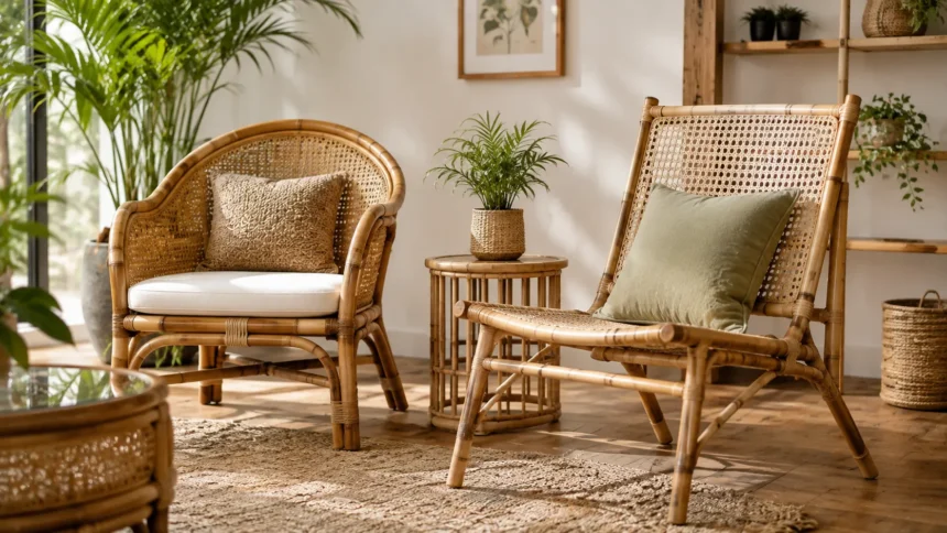 Bamboo and Cane Chairs Stylish Ideas for Every Home