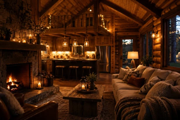 Cabin Lighting Ideas to Create a Warm, Cozy Retreat