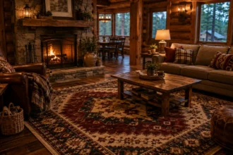 Cabin Rugs Cozy Rustic Ideas for a Warm Interior