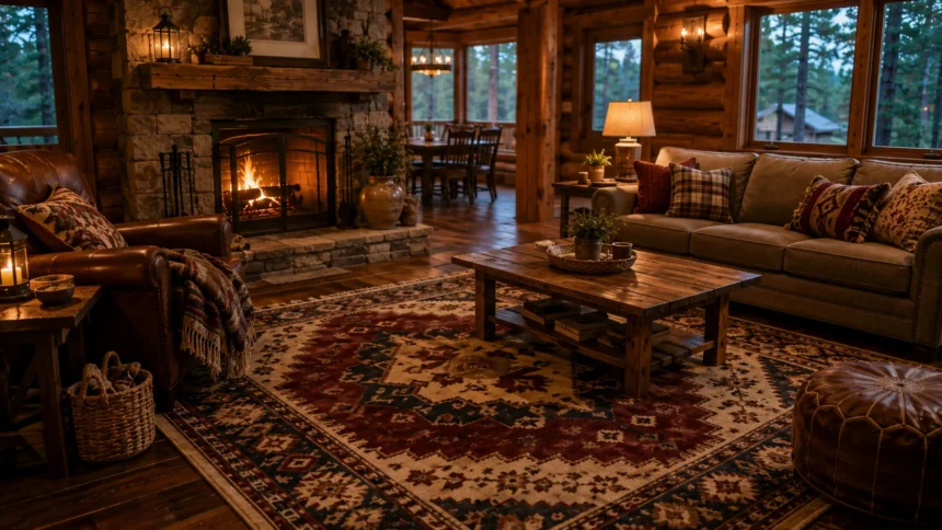 Cabin Rugs Cozy Rustic Ideas for a Warm Interior