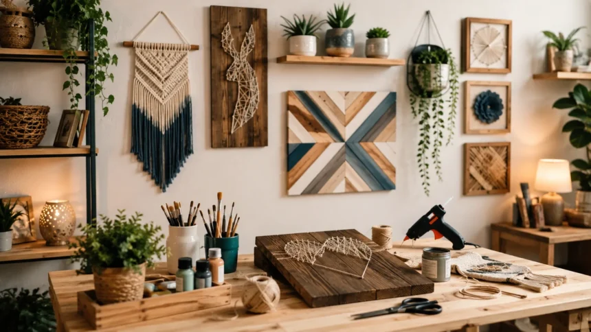 DIY Wall Decor Projects You Can Complete in a Weekend