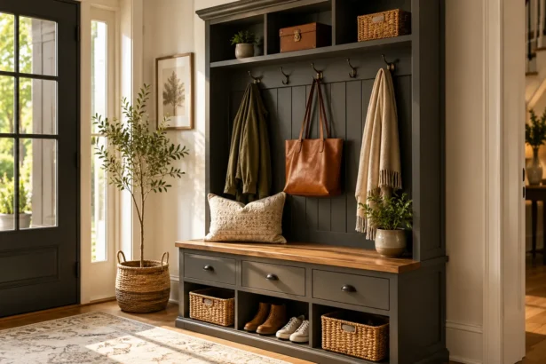 Hall Tree Ideas Stylish Entryway Storage Solutions
