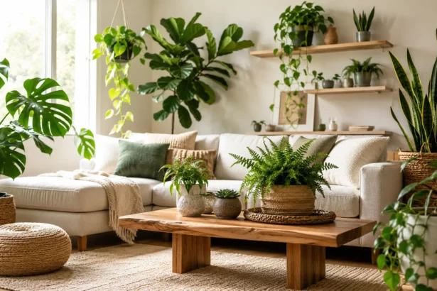 Home Decor Ideas Using Plants for a Fresh Look