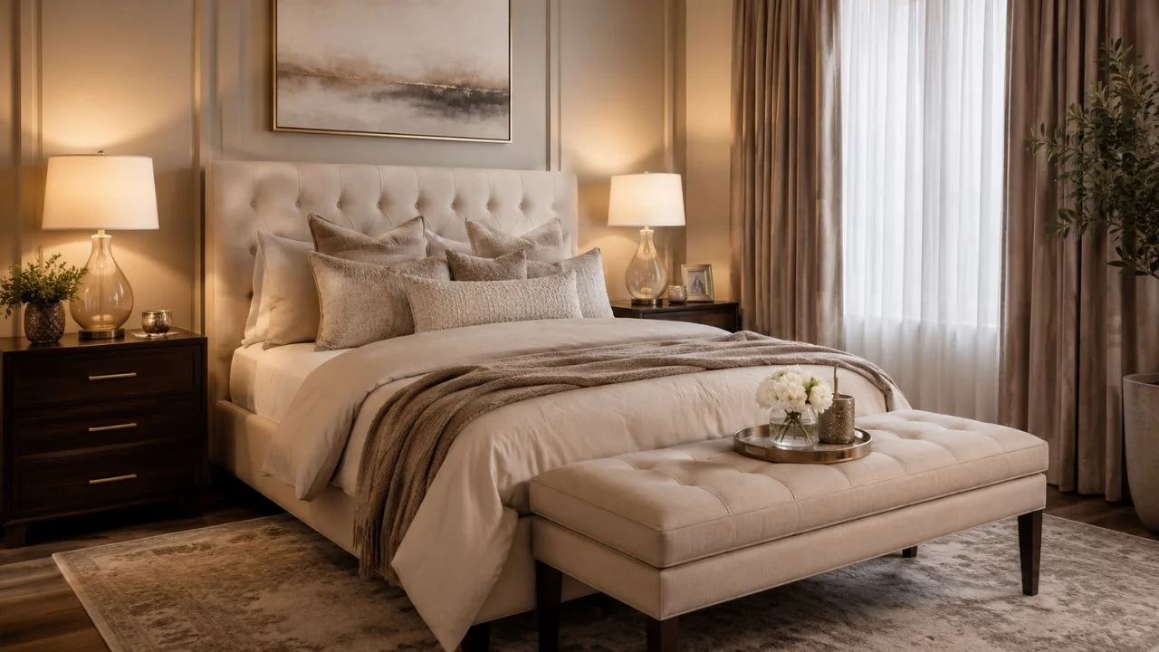 How to Create a Luxury Bedroom Without Overspending