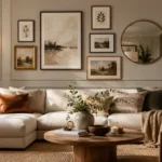 Living Room Wall Decor Ideas Above the Sofa