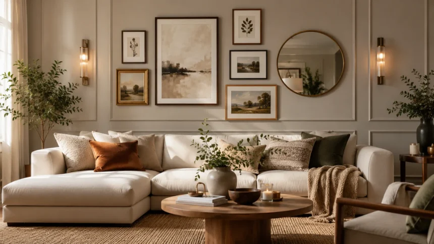 Living Room Wall Decor Ideas Above the Sofa