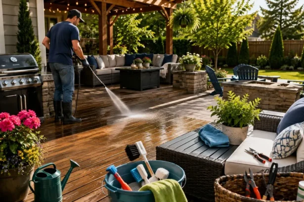 Outdoor Living Space Maintenance Checklist