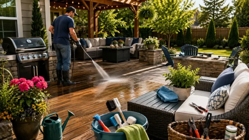 Outdoor Living Space Maintenance Checklist