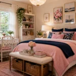 Preppy Room Ideas for a Stylish, Trendy Bedroom