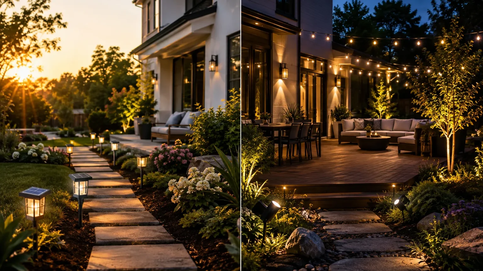 Solar vs Wired Outdoor Lighting Pros and Cons