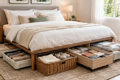 Under Bed Storage Ideas to Maximize Every Inch