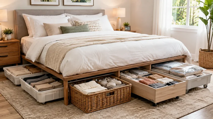 Under Bed Storage Ideas to Maximize Every Inch