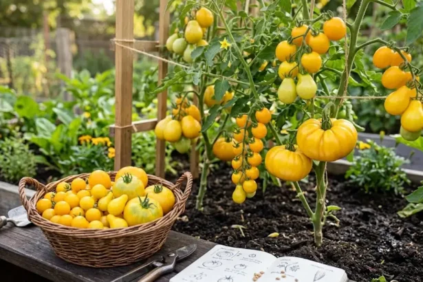 Yellow Tomatoes: Best Varieties, Flavor & Growing Tips