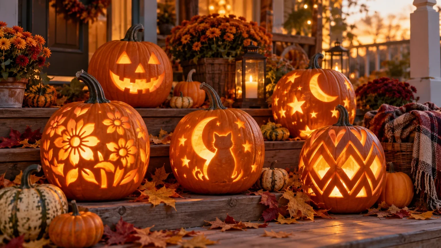 Carved Pumpkin Ideas Creative Looks You’ll Want to Copy