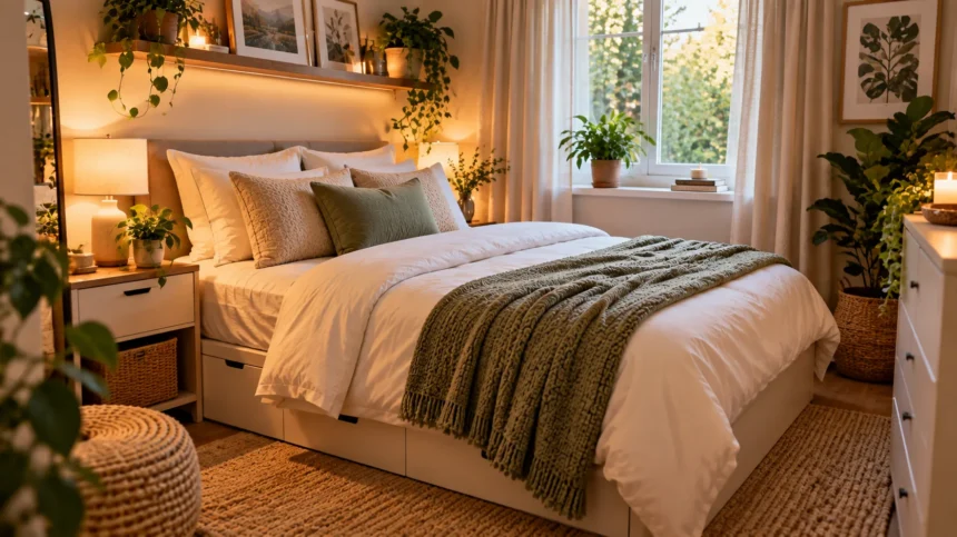 How to Make a Small Bedroom Feel More Comfortable