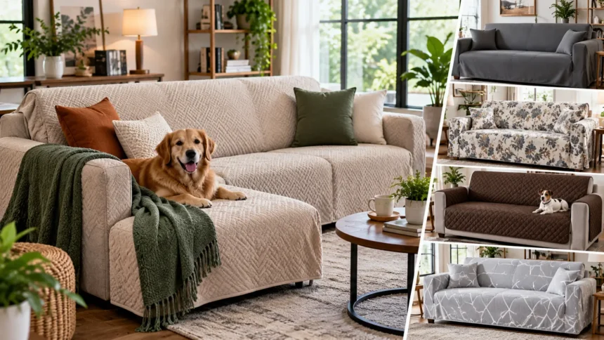 Sofa Covers Best Styles for Protection & a Fresh Look
