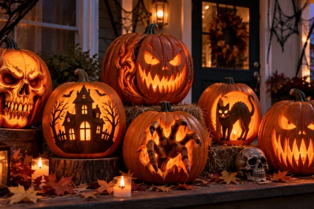 Unique Scary Pumpkin Carving Ideas Best Ideas to Try