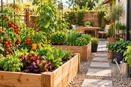 Vegetable Garden Ideas for Small Backyards