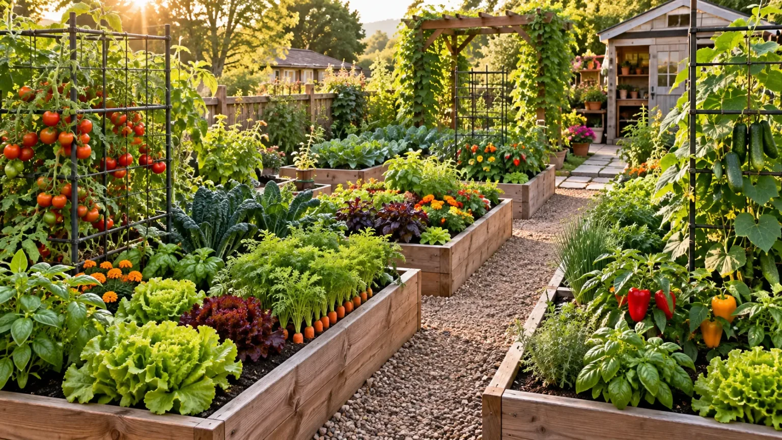 Vegetable Garden Layout Ideas for Better Harvests