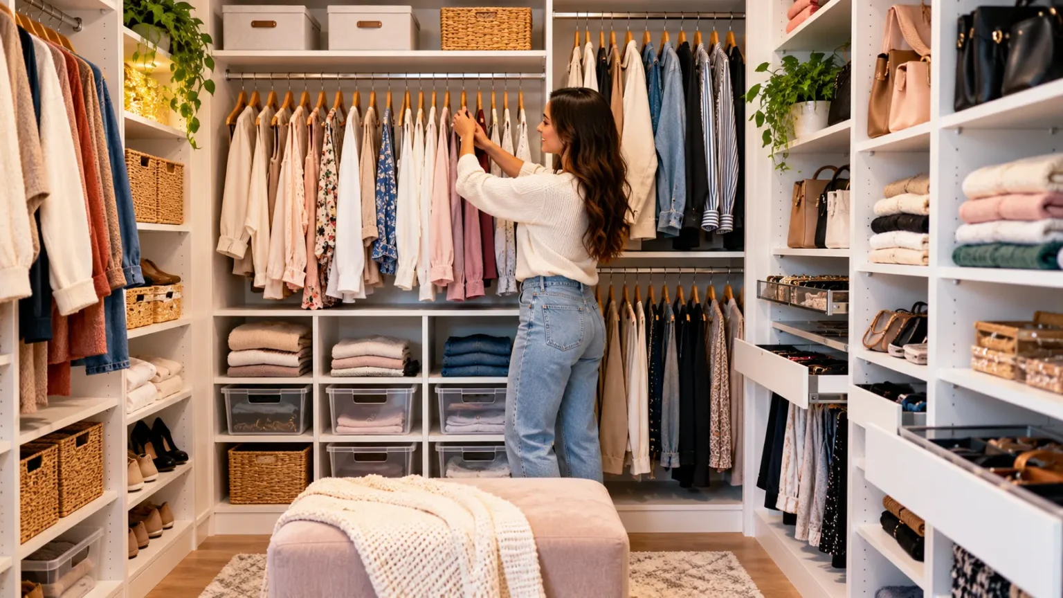 15 Closet Organization Hacks for More Storage Space