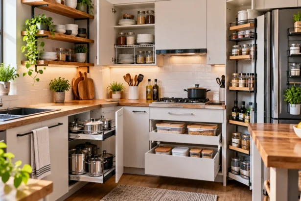 17 Kitchen Storage Hacks for Small Spaces