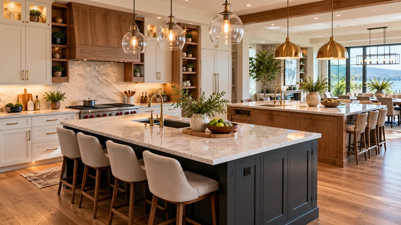 Double Island Kitchen 12 Stylish Designer Ideas