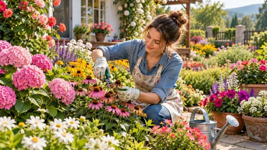How to Keep Garden Flowers Blooming Longer