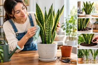 Snake Plant Care Light, Water and Growing Tips