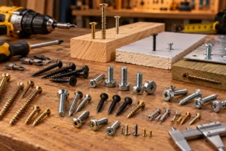 Types of Screws Names, Sizes, and Uses
